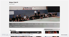 Desktop Screenshot of ninjas91.com